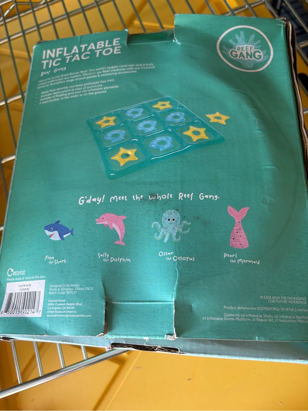Inflatable Tic Tac Toe - Picture 2 of 2